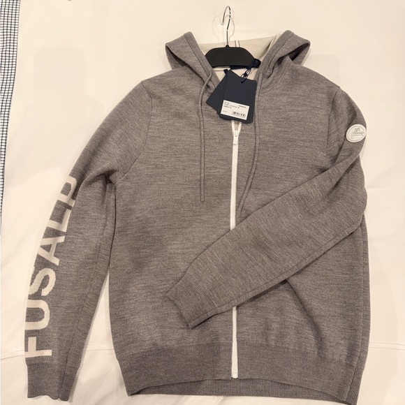 Fusalp Gray Men's Sweater Wool NWT small